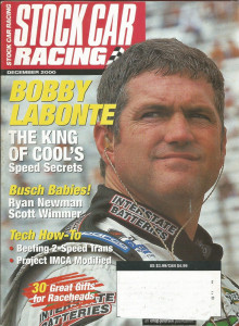 STOCK CAR RACING 2000 DEC - Labonte,Newman,Wimmer,Project IMCA,Penske, Newman